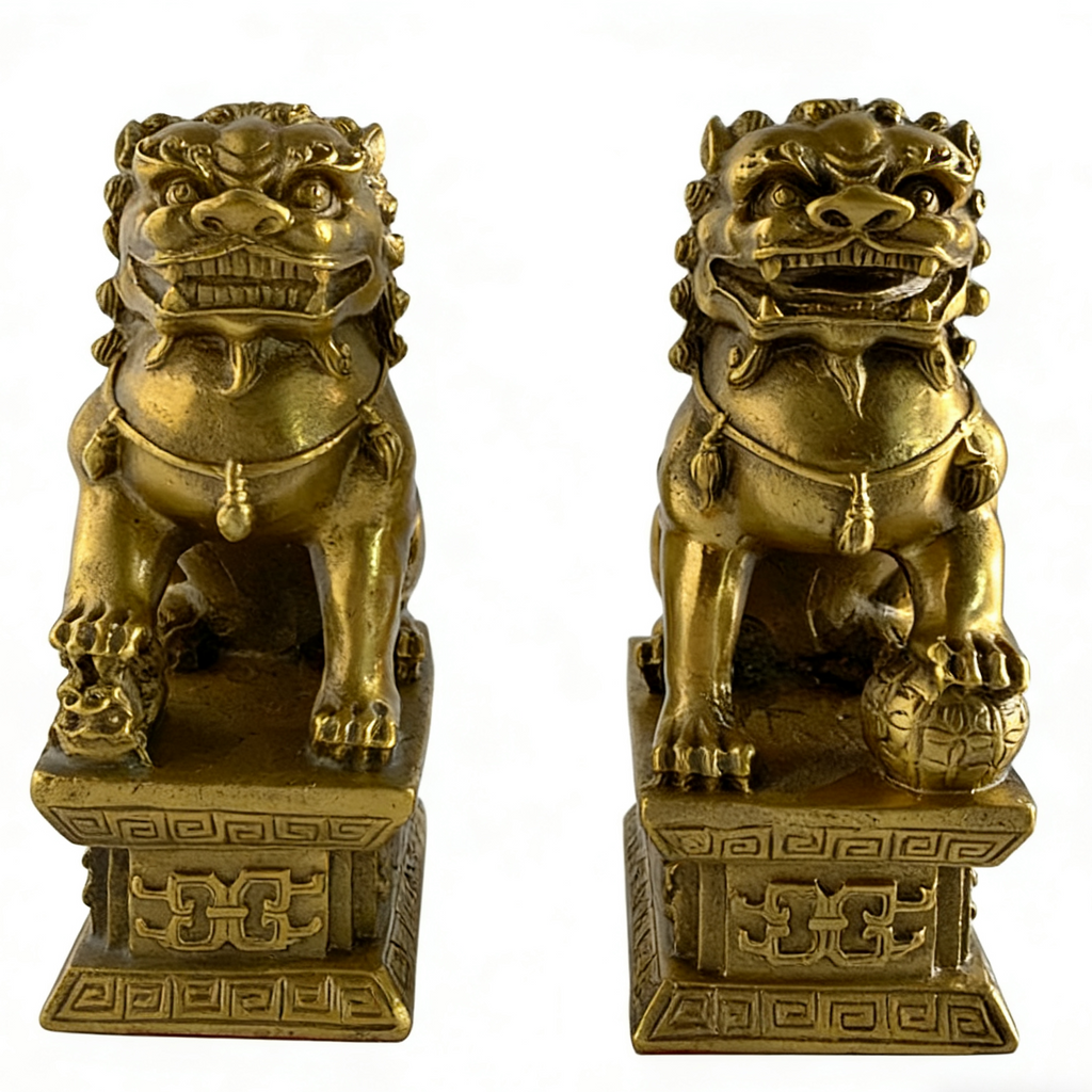 Bronze lion