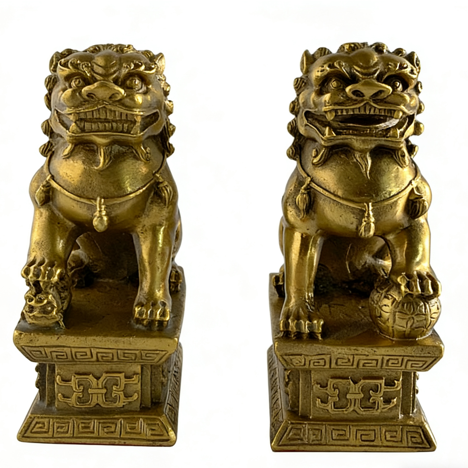 Bronze lion