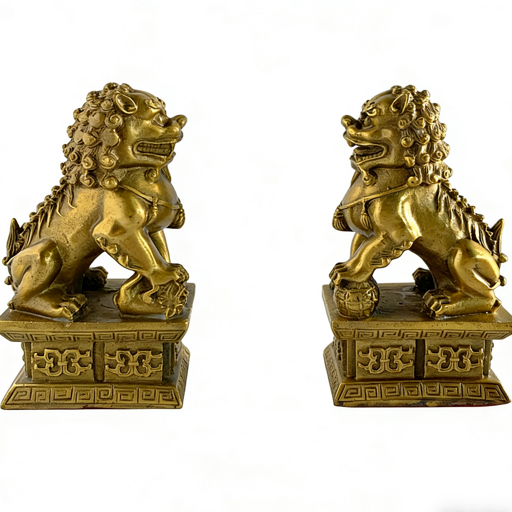 Bronze lion