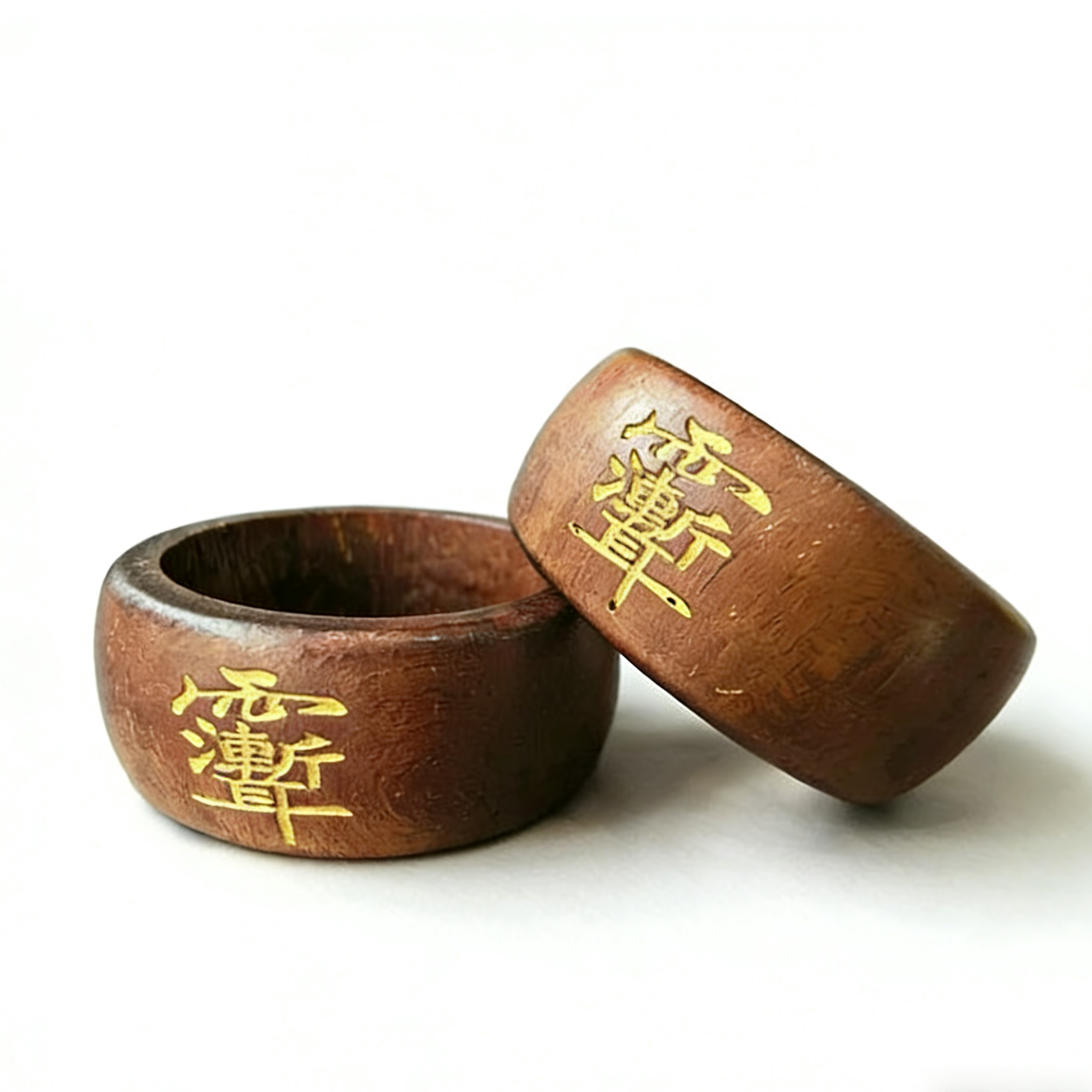 Thunder-Struck Jujube Wood Ring